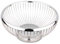 Weis Brotkorb Cestino per Pane e Frutta, Acciaio Inox, 22.5 cm
