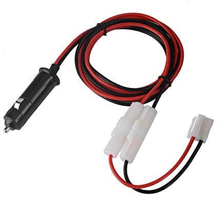 Câble d'alimentation de Radio Mobile pour Voiture, Allume-Cigarette pour en Forme de T Bewinner pour installations de Radio Mobile et Autres câbles pour Automobiles FT