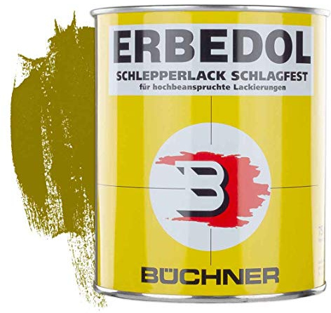Erbedol | Schlepperlack | passend für Walterscheid | gelb | SL1125 | 0,75 l | Farbe | Beschichtung | Traktor | Lack | Lackierung | kratzfest | stoßfest