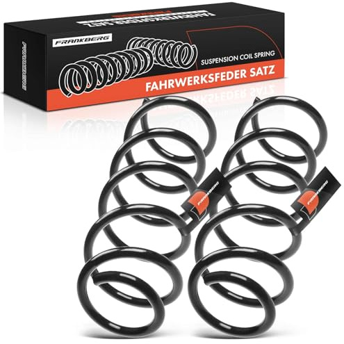 Frankberg 2x Federn Fahrwerksfeder Vorne Kompatibel mit Colt VI Z3 A Z2 A 2004-2012 Forfour 454 2004-2006 Replace# 4111151KB0