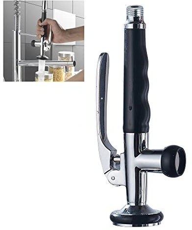 Geschirrbrause Küchenbrause Handbrause Ersatz Spülbrause für Küchenarmatur Gastro Handbrause Küchenarmatur Gastrobrause Ersatzkopf G1/2 zoll Geschirrbrause Brausekopf Messing Gastroarmatur