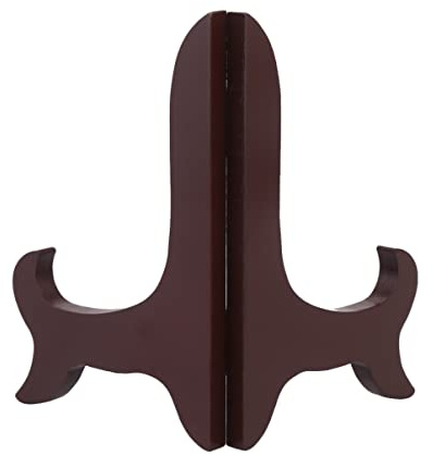Homoyoyo Plate Holder Display Stand Antique Dish Holder Tea Cake Stand for Kitchen Home Office