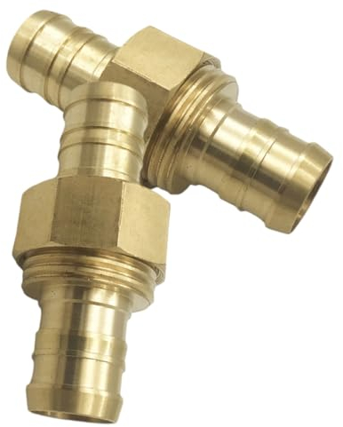 BESPORTBLE Gartenschlauchverbinder 3/4 Zoll Schnellanschluss Messing Schlauchadapter Wetterfest Langlebig Für Gartenbewässerung Autowäsche Reinigung 2 Stück