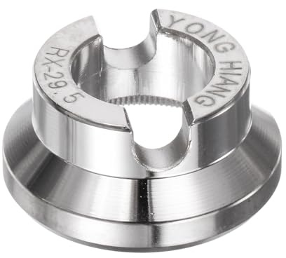 sourcing map 5537 Watch Case Opener Dies, 29.5mm Alloy Steel Watch Back Cover Remover Repair Accessory for Repair Watchmaker, Silver