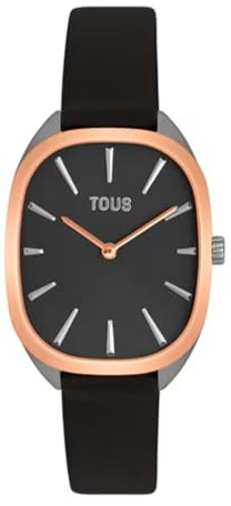 TOUS Watches Heritage Reloj para Mujer Analógico de Cuarzo con Brazalete de Piel de Vaca 3000136100