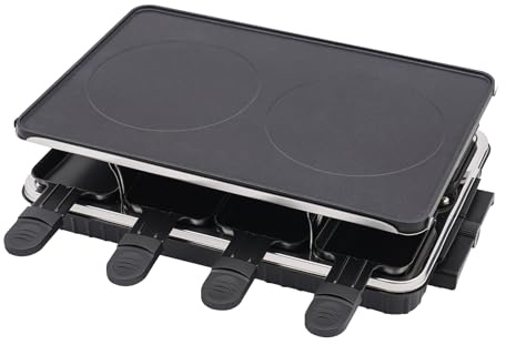 Plancha eléctrica, parrilla de mesa para barbacoa eléctrica con revestimiento antiadherente, superficie de cocción, 41,5 x 25,5 avce, termostato ajustable, fácil de limpiar