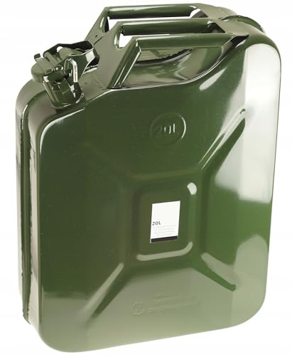 FEINZ Beccuccio per Tanica in Metallo Flessibile, Versatore per Carburante | Benzina, Diesel, Olio, Imbuto di Travaso per Taniche da 5L, 10L, 20L, Antigoccia