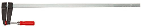 BESSEY Druckguss-Zwinge LM80/10 | 800 mm Spannweite | 100 mm Ausladung | Ideal für schnelle, schonende Spannarbeiten bei DIY-Projekten: leicht, robust und komfortabel in der Handhabung