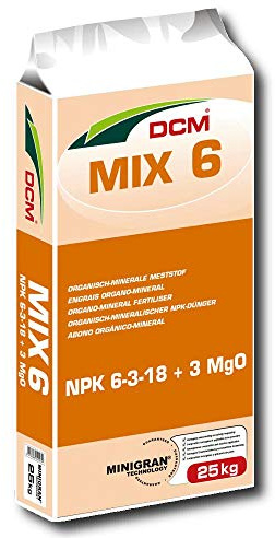 DCM Profi Universaldünger Mix 6 25 kg Blumendünger Pflanzendünger Rasendünger