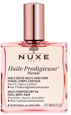 Nuxe Trattamento Mitico Huile Prodigieuse ai 7 Oli Preziosi 100% Vegetali Declinato - 100 ml