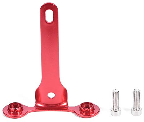 Soporte de Botella de CO2, Soporte de CO2 para Bicicleta, Soporte de Cartucho de CO2, Accesorios de conducción para Mujeres para Bicicleta de montaña al Aire (Red)