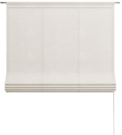 Neutex for you! Allure Raffrollo, Vorhang, Gardine, 140 x 60 cm (H/B), Made in Germany, Oeko-Tex Standard 100, Transparent Stein