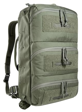 Tasmanian Tiger TT Modular Medic Combat Pack 18 litres Sac à dos tactique d'urgence avec panneaux SRPP amovibles (Tegris) Olive