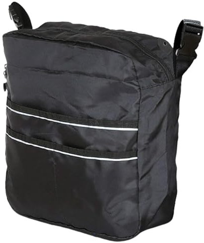 Wheelchair Bag, Wheelchair Backpack, Rollator Pouch for Back of Chair, Large Tote Accessory to On Back, Transport Storage Travel Backpack for Men, Women