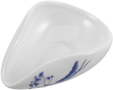 HOMOBABE Cuchara De Té De Cerámica Accesorio Para Té De Porcelana Taza Dosificadora Kung Fu