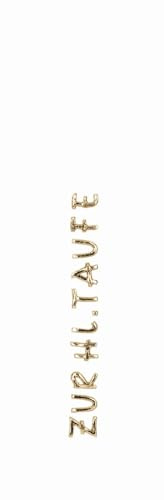 INNA-Glas Kerzen Schrift Zur HL. Taufe Agneta, Gold, 1,2x9cm | Wachschritzug