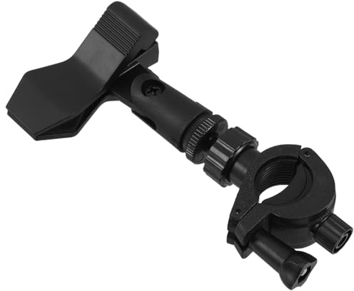 BESPORTBLE Adjustable Microphone Holder Clip and Universal Mic Stand Clamp for Desk and Tabletop Use, Compatible Microphone Stands, Stable Recording Mic Clip Expansion Clamp