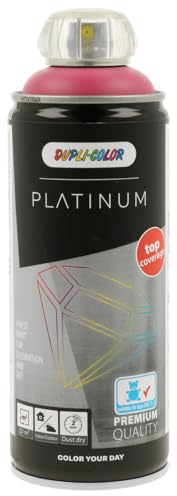 DUPLI-COLOR PLATINUM RAL 4010 telemagenta seidenmatt 400 ml Spraylack, schnelltrocknend, exzellente Deckkraft, hohe Ergiebigkeit, UV-beständig, lichtecht und langlebig