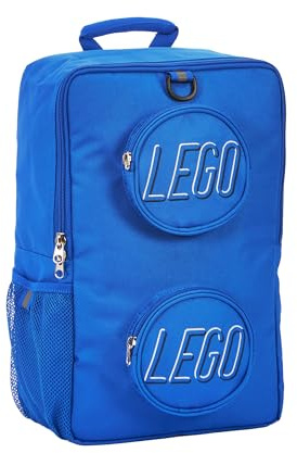 LEGO Lego Brick Backpack-Purple Carry-On Luggage, Blue, One Size, Backpack