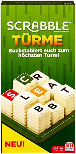 Mattel Spiele GCW07 Scrabble Türme