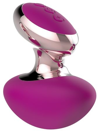 Couples Choice Couples Choice Massager - stimulierender Auflege-Vibrator für Frauen, mit jeweils 10 Vibrationsmodi, massiert klitoral und vaginal, beere/roségold, 234 g