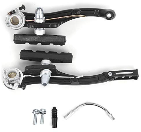 Lazmin112 Mountain Cycling V-Brake Set, V-Brake Set vorne & hinten, Metall Fahrradbremse Ersatz