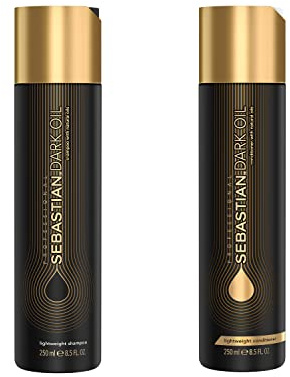 SEBASTIAN PROFESSIONAL DARK OIL – duftende Haarpflege mit Jojoba- und Arganöl – für geschmeidiges, voluminöses Haar – für jeden Haartyp