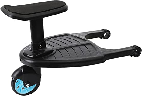 Hundnsney Baby Kinderwagen Roll Board Kinder Rad Board Kinder Wagen Stufen StäNder Fahrt Brettern Platte Abnehmbarer Sitz Blau