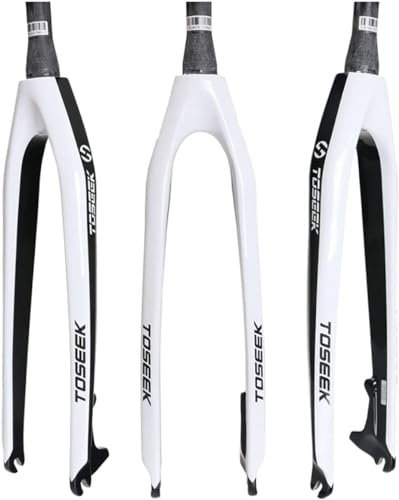 26/27,5/29 Zoll Carbonfaser Starre Gabel MTB Gabel Konisches Rohr 1-1/2 QR Scheibenbremse Vorderradgabel 9 * 100 Mm C,26in