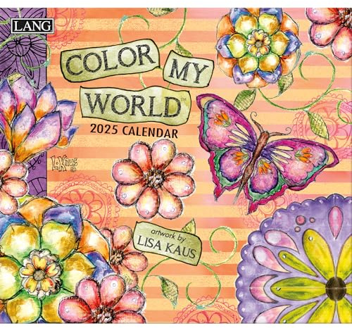 LANG Color My World 2025 Wandkalender (25991001854)