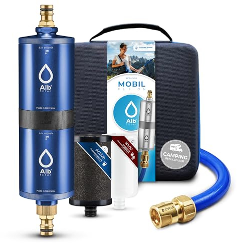 Alb Filter MOBIL FUSION Befüllfilter Camping Alu Blau