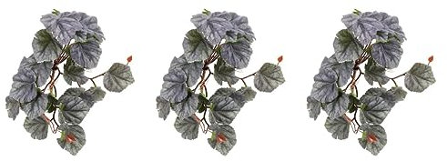 Sosoport 3 Pièces Ventouses pour Plantes suspendues Insecte Dragon Eucalyptus Plante d'aquarium Plantes artificielles décoration Terrarium Faux Habitat Suspendu Feuille de Reptile Plastique