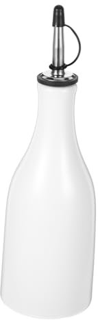 Alipis Aceitera y Vinagrera De Cerámica Dispensador De Aceite y Vinagre Botella De Cocina