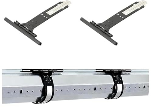 IdeaGenesis - Lot de 4 sangles pour volets roulants. Sangles de volet roulant. Acier inoxydable et polyamide. Compatible avec les lames en aluminium et plastique PVC (Lot de 4 sangles, 152 x 98 mm)