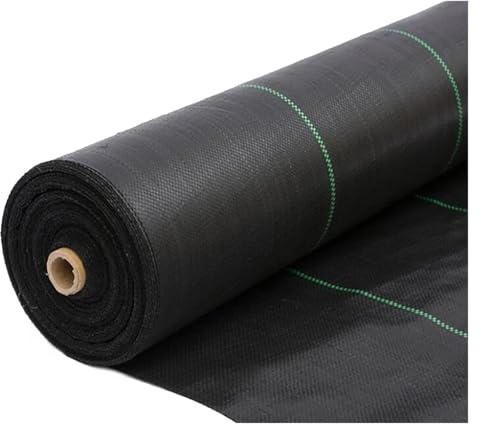 Tessuto pacciamante di alta qualità, membrana di copertura per terrazzo, giardini e aiuole, permeabile all'acqua, antistrappo, 1,5 m x 140 m