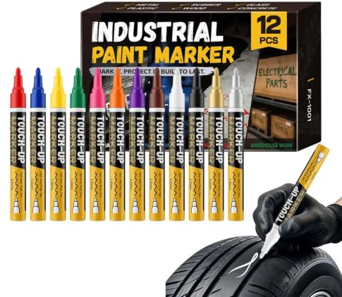 Tire Pen Fast Dry Waterproof Colored Marker