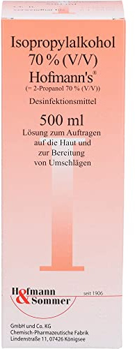 Isopropylalkohol 70% Hofmann's, 500 ml Lösung