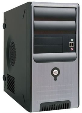 In Win Z583 Black MicroATX/Mini-ITX Mini Tower Computer Case With 350W Power Supply - IW-Z583.CH350TB3