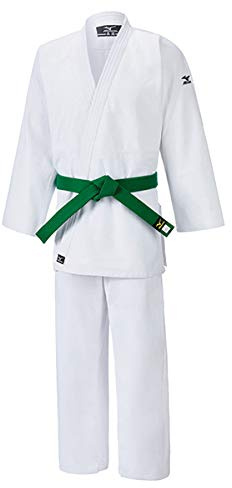 Judosuit Mizuno Judogi Hayato av 100 % bomull, färg: vit, vikt: 550 g, vit