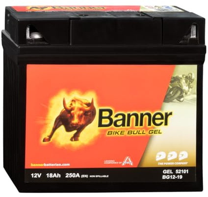 Banner 521 01 Gel Akku Moto Bike Bull Gel