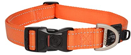 ROGZ HB05-D Utility Halsband/Lumberjack, XL, orange