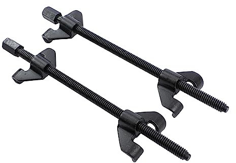 KATSU Strut Coil Spring Compressor 370mm Forged Type for Cars Vans Suspension Shock Absorber Vehicle Struts Removal Clamp Set 450322