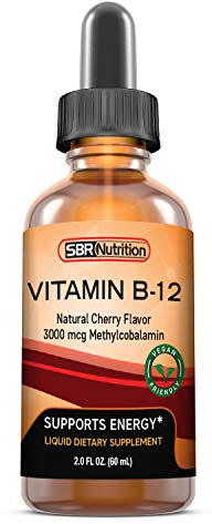 MAX Absorption, Vitamin B12 Sublingual Liquid Drops, 3000mcg Methylcobalamin Per Serving, 60 Servings, Non-GMO, Vegan Friendly
