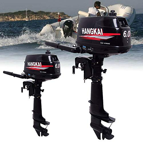 SHIOUCY 2-takts 6 HP utombordsmotor utombordsmotor bensinmotor vattenkyld CDI utombordsmotor 102CC
