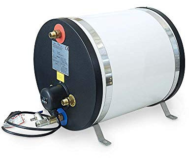 Albin Pump Chauffe-eau électrique en acier inoxydable 30 l