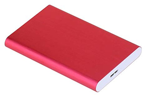 Disque dur externe HDD 2,5 1 To / 500 Go / 250 Go USB 3.0 portable de sauvegarde de données pour PC, ordinateur de bureau, ordinateur portable, MacBook, Xbox One, PS4, Smart TV (500 Go, rouge)