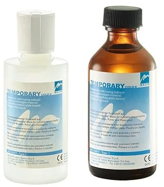 Resina dentale per provvisori, ponti,denti,corone A2, A3, A3.5 Major 100g +100ml (A3.5)