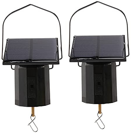 LOOR Solar HäNgend Display Motor Rotierend Kleiner Motor Solar Energie Wind Motor Mehr Zweck Drehbarer 2 StüCke