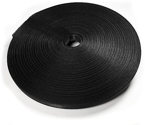 Stecche in poliestere per cucire, stecche in plastica, corsetti, aste, artigianato, accessori per cucire, abiti, borse, tra gli altri, rotoli da 46 metri, (Nero 332, 6mm)