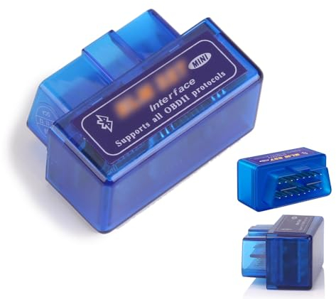 Erisin Mini OBD2 Diagnosegerät OBDII Bluetooth 5.0 Adapter Diagnosegerät Werkzeug Torque Scan V1.5